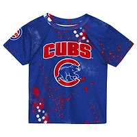 Preschool Outerstuff  Royal Chicago Cubs Pinch Hitter Infielder T-Shirt & Shorts Set