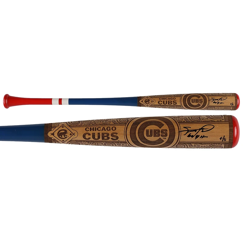 Bâton de baseball Pillbox Bat Company autographié par Sammy Sosa des Cubs de Chicago, avec inscription « 609 HR » - Édition limitée à 5 exemplaires