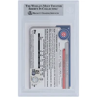 Shota Imanaga Chicago Cubs autographié 2024 Bowman Chrome #41 Beckett Fanatics a vu une carte de recrue authentifiée