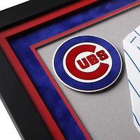 Maillot Nike blanc de luxe encadré et autographié par Shota Imanaga des Chicago Cubs