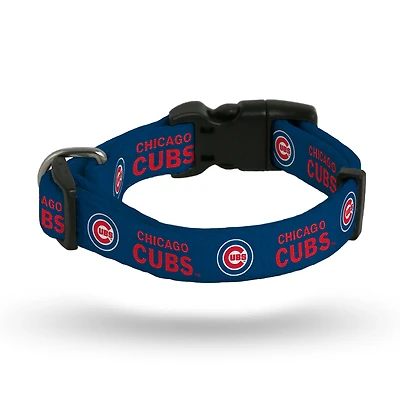 Collier robuste pour animaux de compagnie Sparo Chicago Cubs
