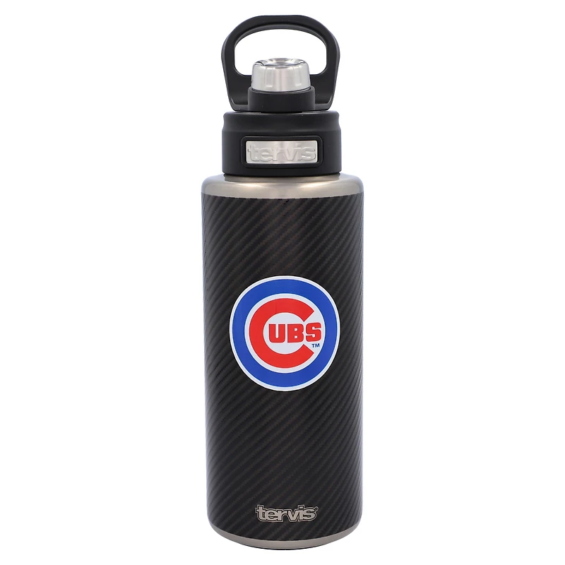 Tervis Chicago Cubs 32oz. Bouteille à large goulot en fibre de carbone