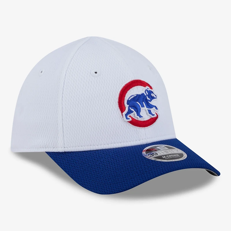 Toddler New Era White Chicago Cubs Baseball 39THIRTY M-Crown Adjustable Hat