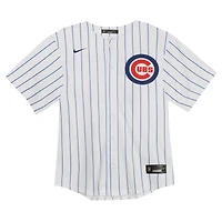 Maillot de match Nike Dansby Swanson des Cubs Chicago, blanc, pour tout-petit