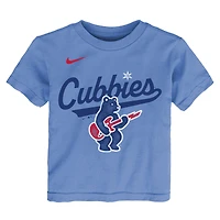 Toddler Nike Light Blue Chicago Cubs Electric Bear Alternate T-Shirt