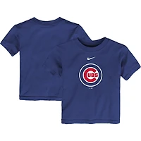 T-shirt Nike Royal Chicago Cubs avec grand logo pour tout-petit