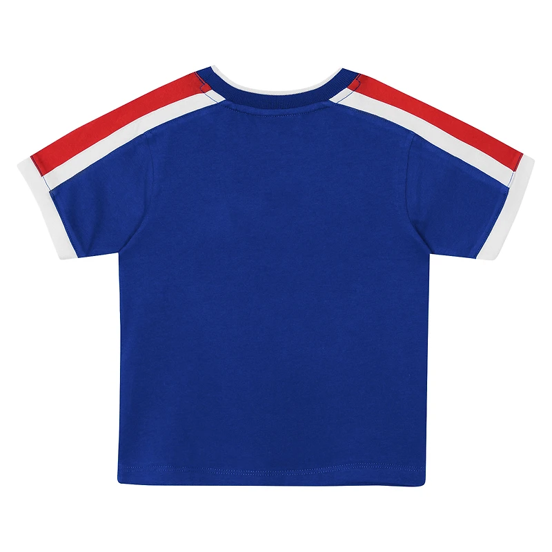 Toddler Outerstuff Royal Chicago Cubs Ground Ball T-Shirt & Shorts Set