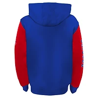 Sweat à capuche entièrement zippé avec carte postale des Royal Chicago Cubs pour tout-petit