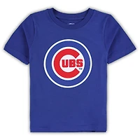 T-shirt pour tout-petit Royal Chicago Cubs Team Crew avec logo principal