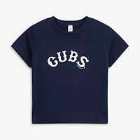 Toddler Soft as a Grape Heather Gray/Heather Gray Chicago Cubs Cooperstown Collection Two-Pack T-Shirt Set