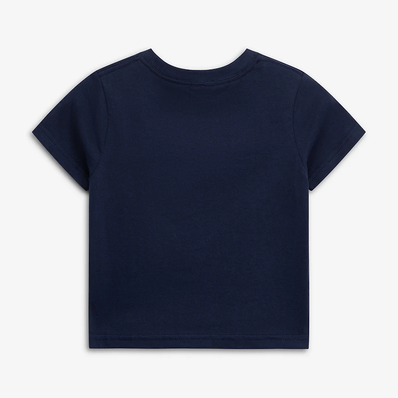 Ensemble de deux t-shirts pour tout-petits, doux comme du raisin, gris chiné, collection Cooperstown des Chicago Cubs