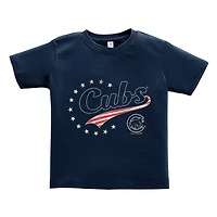 T-shirt bleu marine Chicago Cubs pour tout-petit, doux comme un raisin