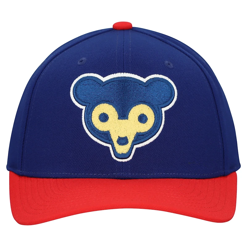 Unisex Mitchell & Ness  Navy Chicago Cubs Basic Coop Pro Adjustable Hat