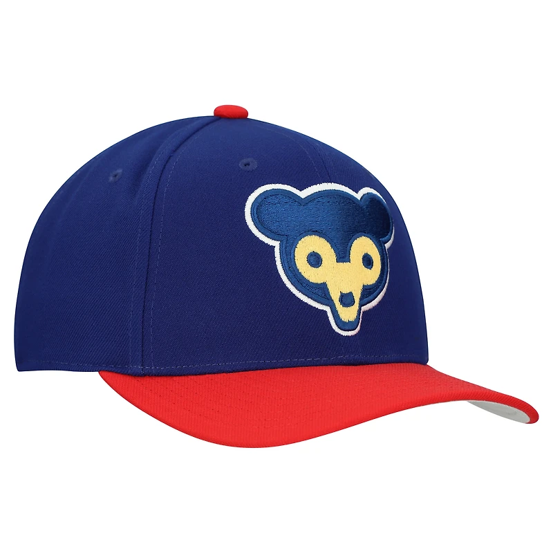 Unisex Mitchell & Ness  Navy Chicago Cubs Basic Coop Pro Adjustable Hat