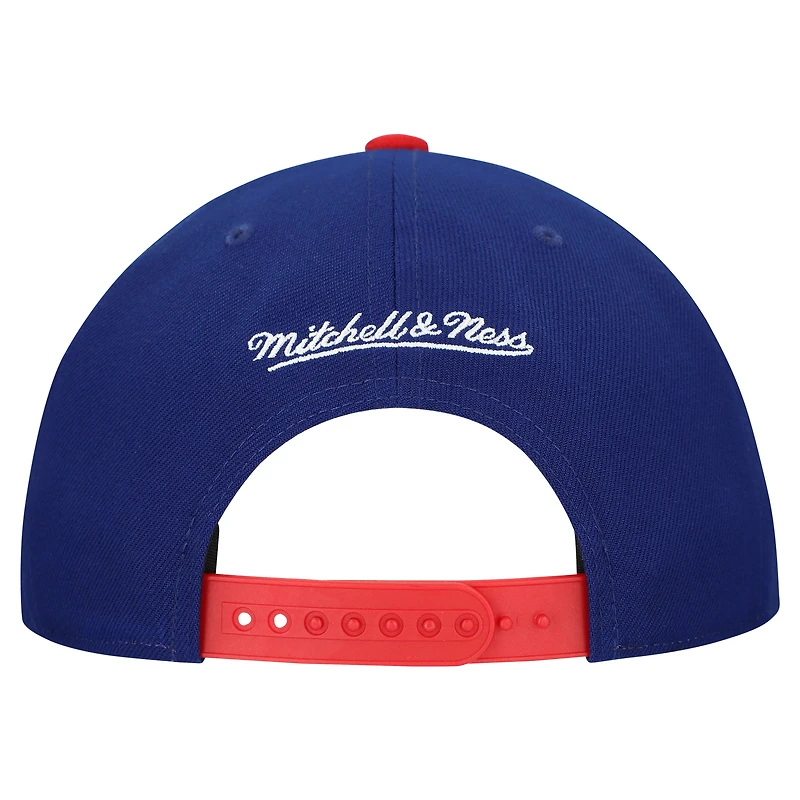 Unisex Mitchell & Ness  Navy Chicago Cubs Basic Coop Pro Adjustable Hat