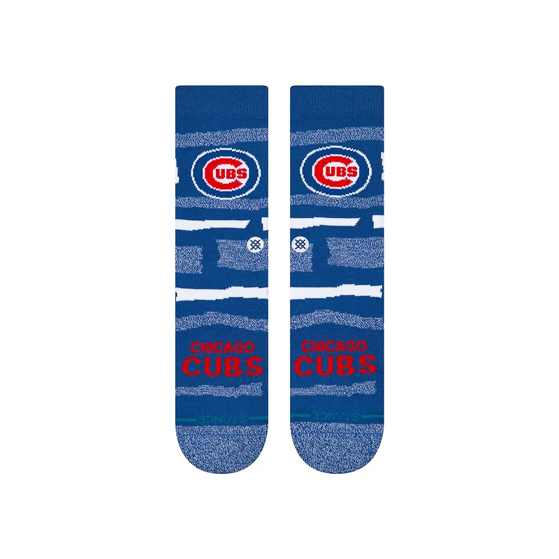 Unisex Stance  Chicago Cubs Squeeze Tri-Blend Knit Crew Socks