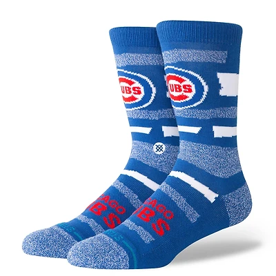 Unisex Stance  Chicago Cubs Squeeze Tri-Blend Knit Crew Socks