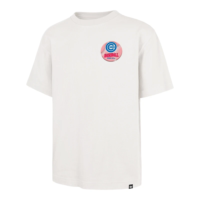 Unisex '47 Cream Chicago Cubs Turnpike Chuck Foundation T-Shirt