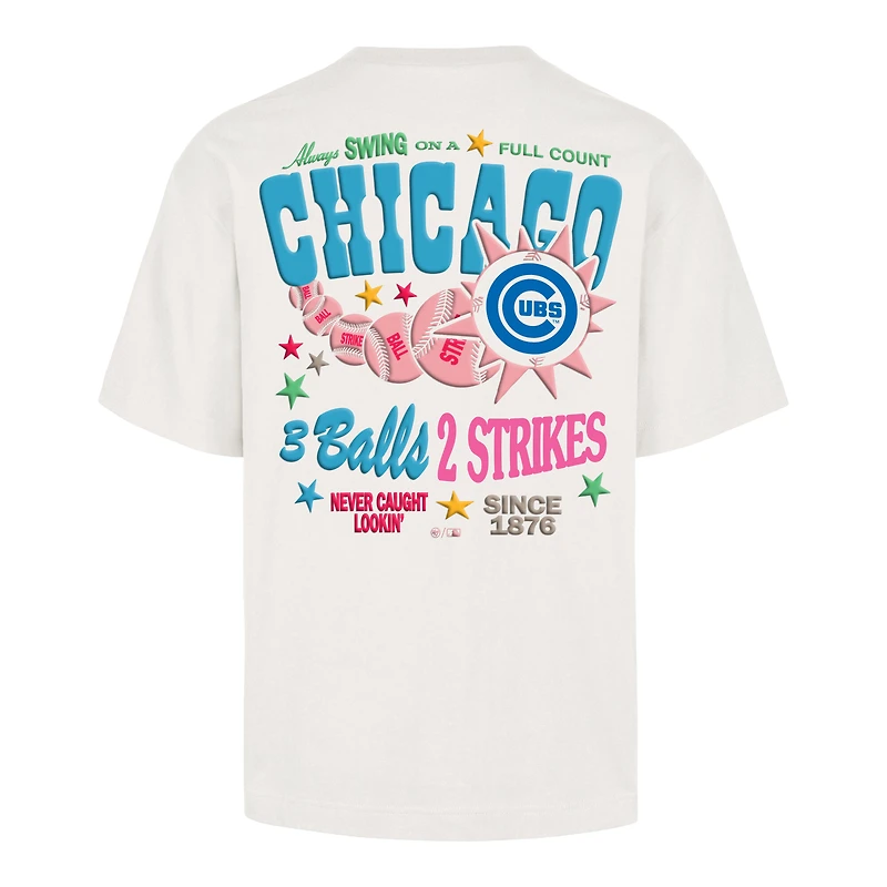 Unisex '47 Cream Chicago Cubs Turnpike Chuck Foundation T-Shirt