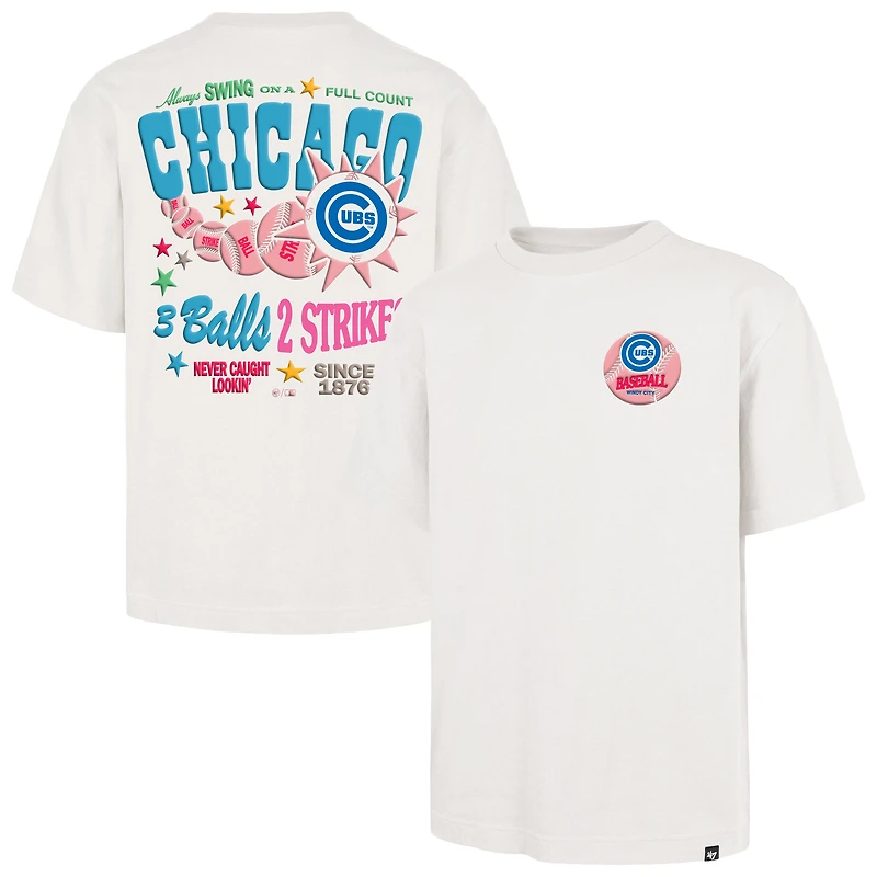Unisex '47 Cream Chicago Cubs Turnpike Chuck Foundation T-Shirt