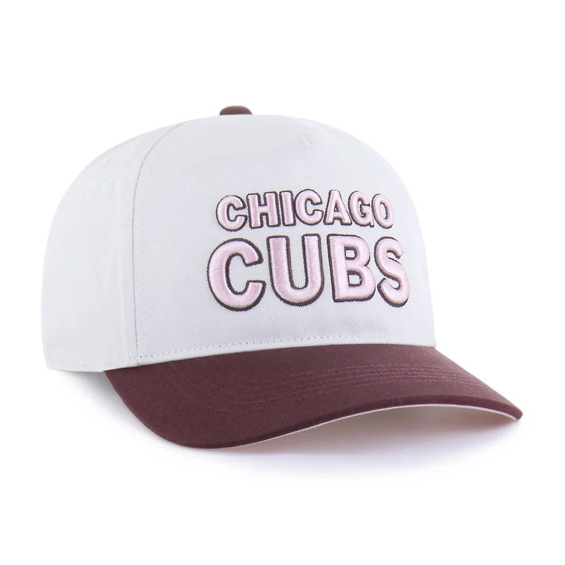 Unisex '47 Stone/Burgundy Chicago Cubs Love Letter Adjustable Hitch Hat