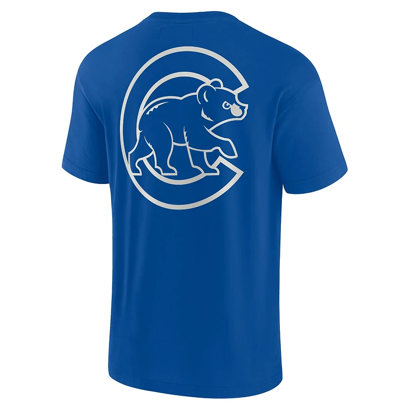 Unisex Fanatics Royal Chicago Cubs Elements Super Soft Short Sleeve T-Shirt
