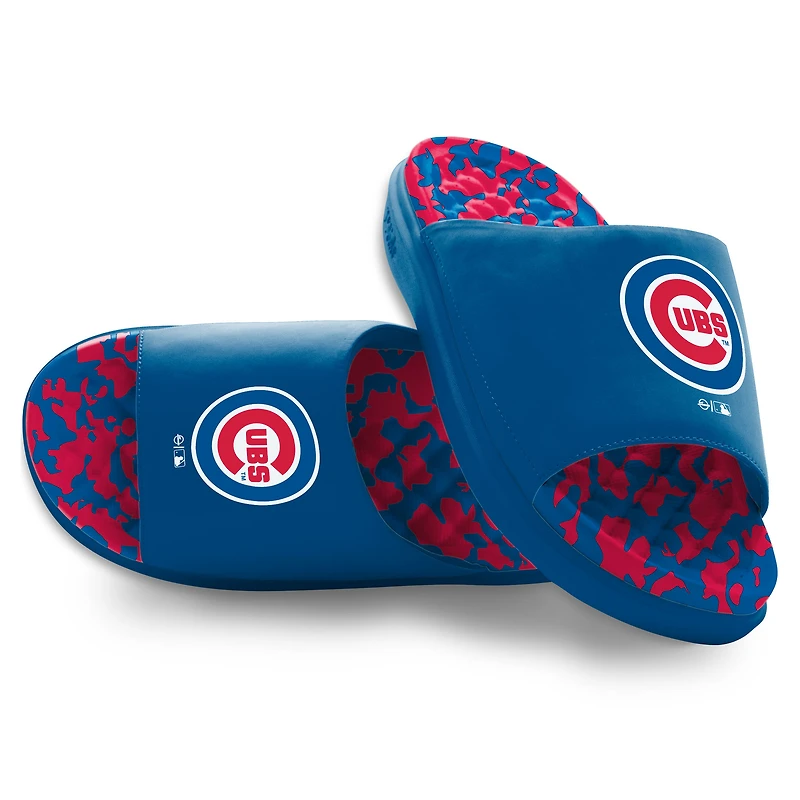 Unisex ISlide Chicago Cubs Multi-Color Motive Slide Sandals