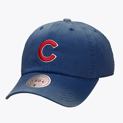 Unisex Mitchell & Ness Royal Chicago Cubs 1904 Soft Wash Adjustable Hat