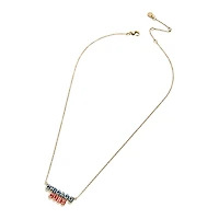 Collier en émail délicat des Chicago Cubs WEAR by Erin Andrews
