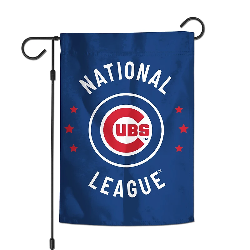 Drapeau de jardin double face WinCraft Chicago Cubs 12" x 18" America 250