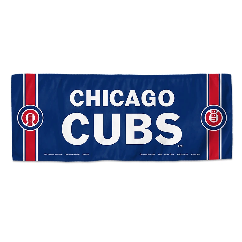 WinCraft Chicago Cubs 12" x 30" Double-Sided Cooling Towel