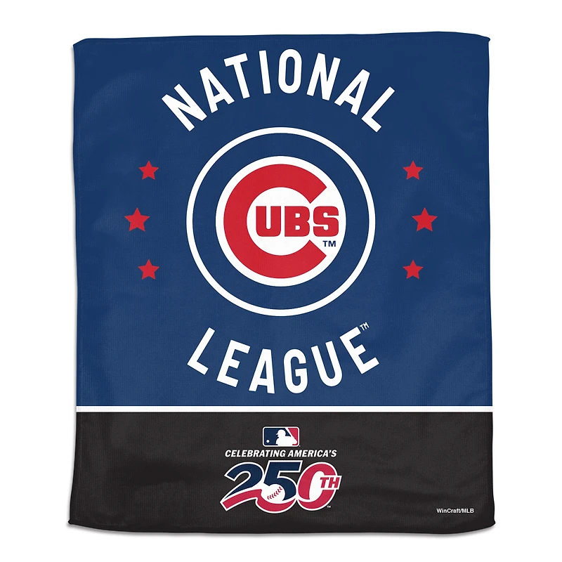 Serviette de gala WinCraft Chicago Cubs 15" x 18" America 250
