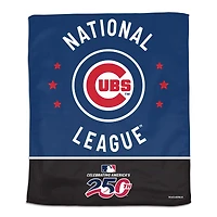 Serviette de gala WinCraft Chicago Cubs 15" x 18" America 250