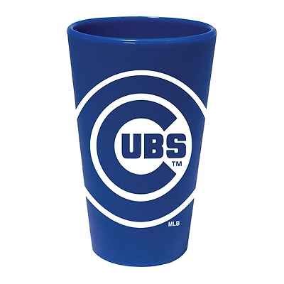 WinCraft Chicago Cubs 16oz. Team Color Silicone Pint Glass
