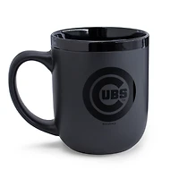 Tasse WinCraft Chicago Cubs 48 cl en céramique noire ton sur ton
