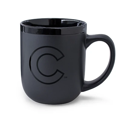 WinCraft Chicago Cubs 17oz. Black Tonal Ceramic Mug