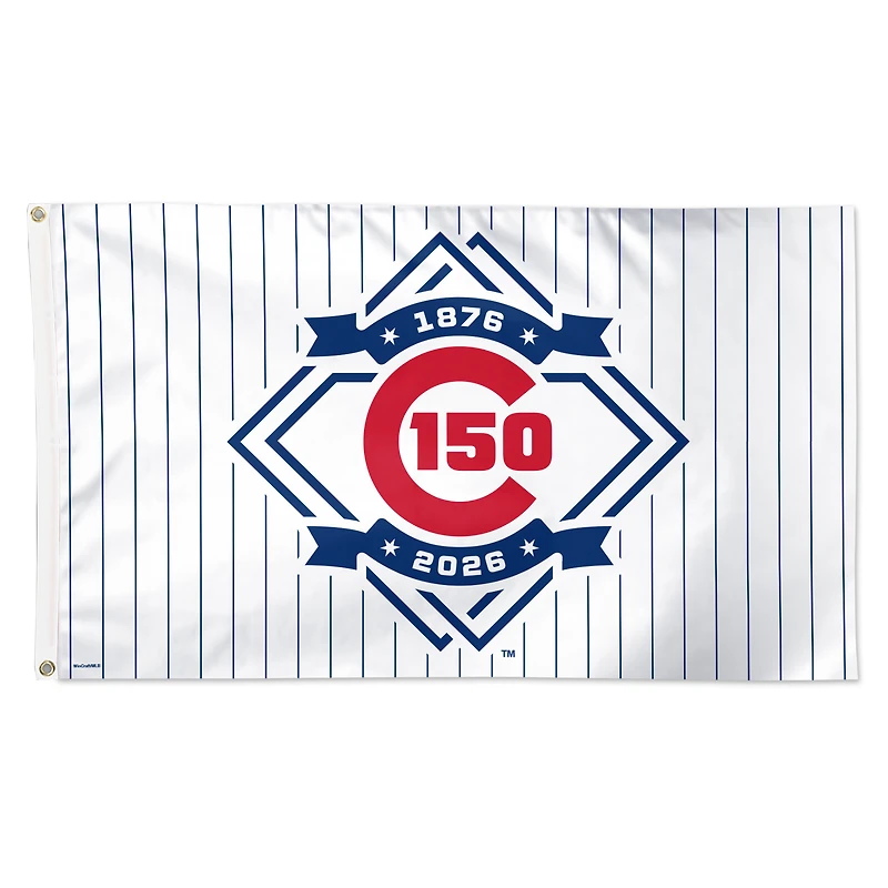 WinCraft Chicago Cubs 3' x 5' Single-Sided Deluxe Flag