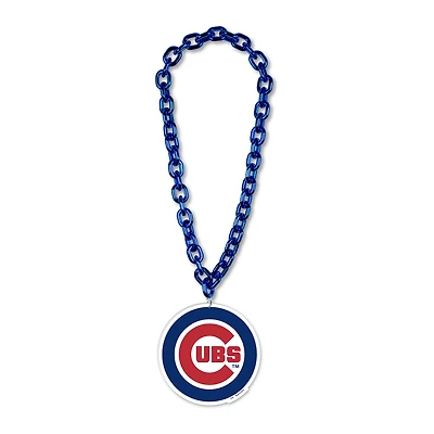Collier avec logo à grande chaîne WinCraft Chicago Cubs