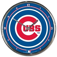 WinCraft Chicago Cubs Chrome Wall Clock