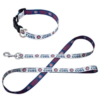 WinCraft Chicago Cubs Pet Leash and Collar Set