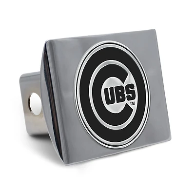 WinCraft Chicago Cubs Premium Metal Chrome Universal Hitch Cover