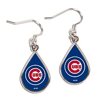 WinCraft Chicago Cubs Boucles d'oreilles pendantes en forme de larme