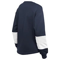 Sweat-shirt à enfiler Game Day Color bleu marine Chicago Cubs New Era pour femme