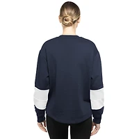 Women's New Era  Navy Chicago Cubs Game Day Color Pullover Sweatshirt