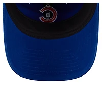 Casquette ajustable New Era Royal Chicago Cubs Preppy Team 9TWENTY pour femme