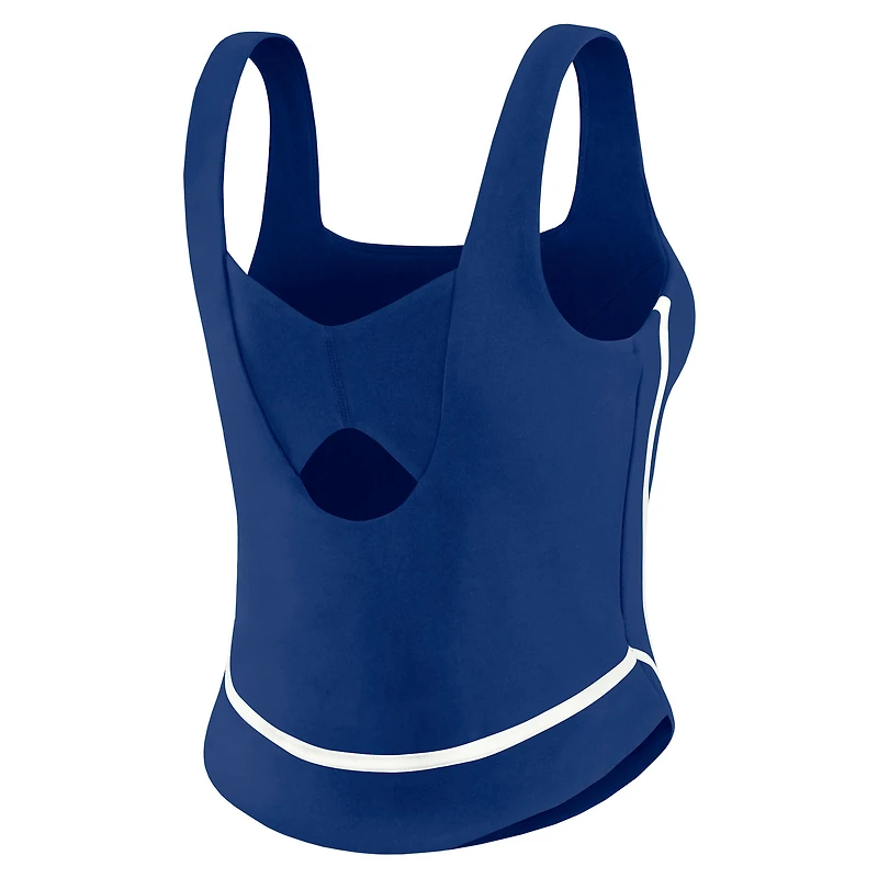 Débardeur à col carré Royal Chicago Cubs pour femme WEAR by Erin Andrews