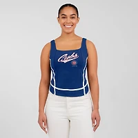 Débardeur à col carré Royal Chicago Cubs pour femme WEAR by Erin Andrews