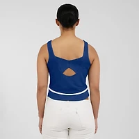 Débardeur à col carré Royal Chicago Cubs pour femme WEAR by Erin Andrews