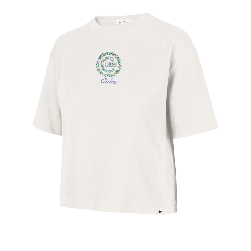 T-shirt court « 47 Natural Chicago Cubs Full Bloom » pour femme
