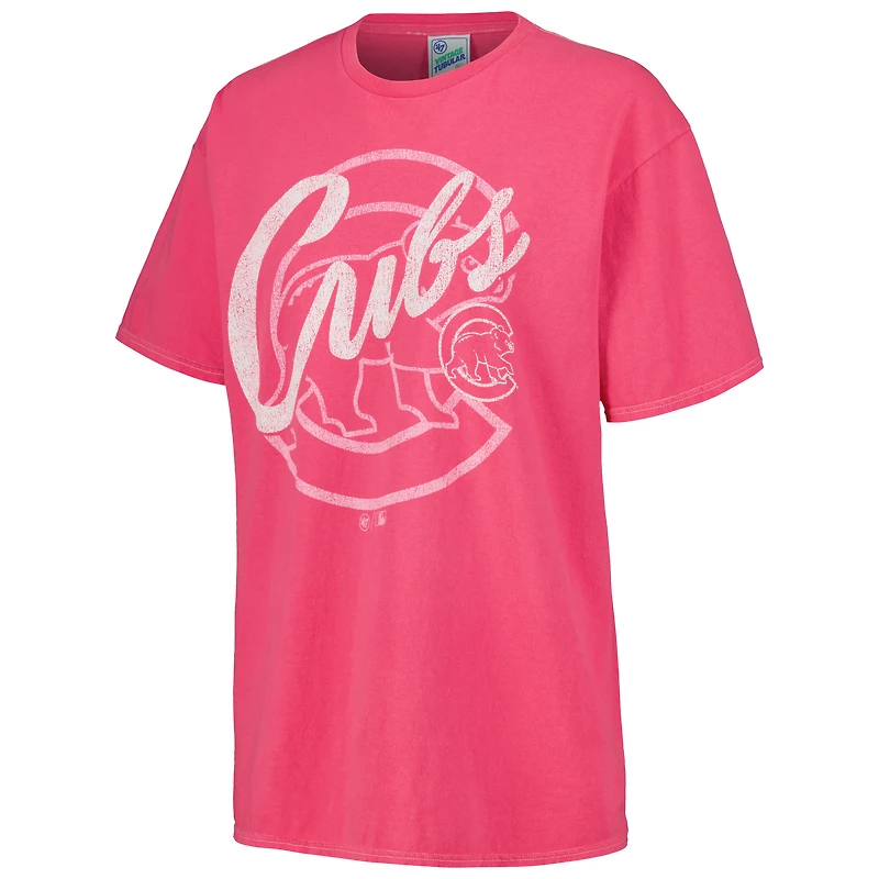 T-shirt Dopamine Tradition '47 rose des Chicago Cubs pour femmes